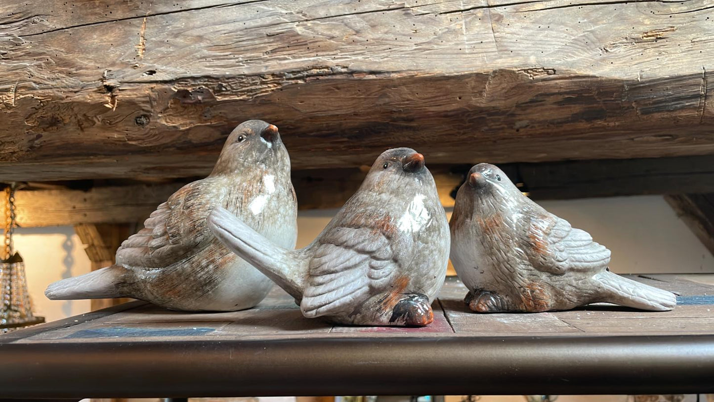 Decoratieve Aardewerk Vogeltjes