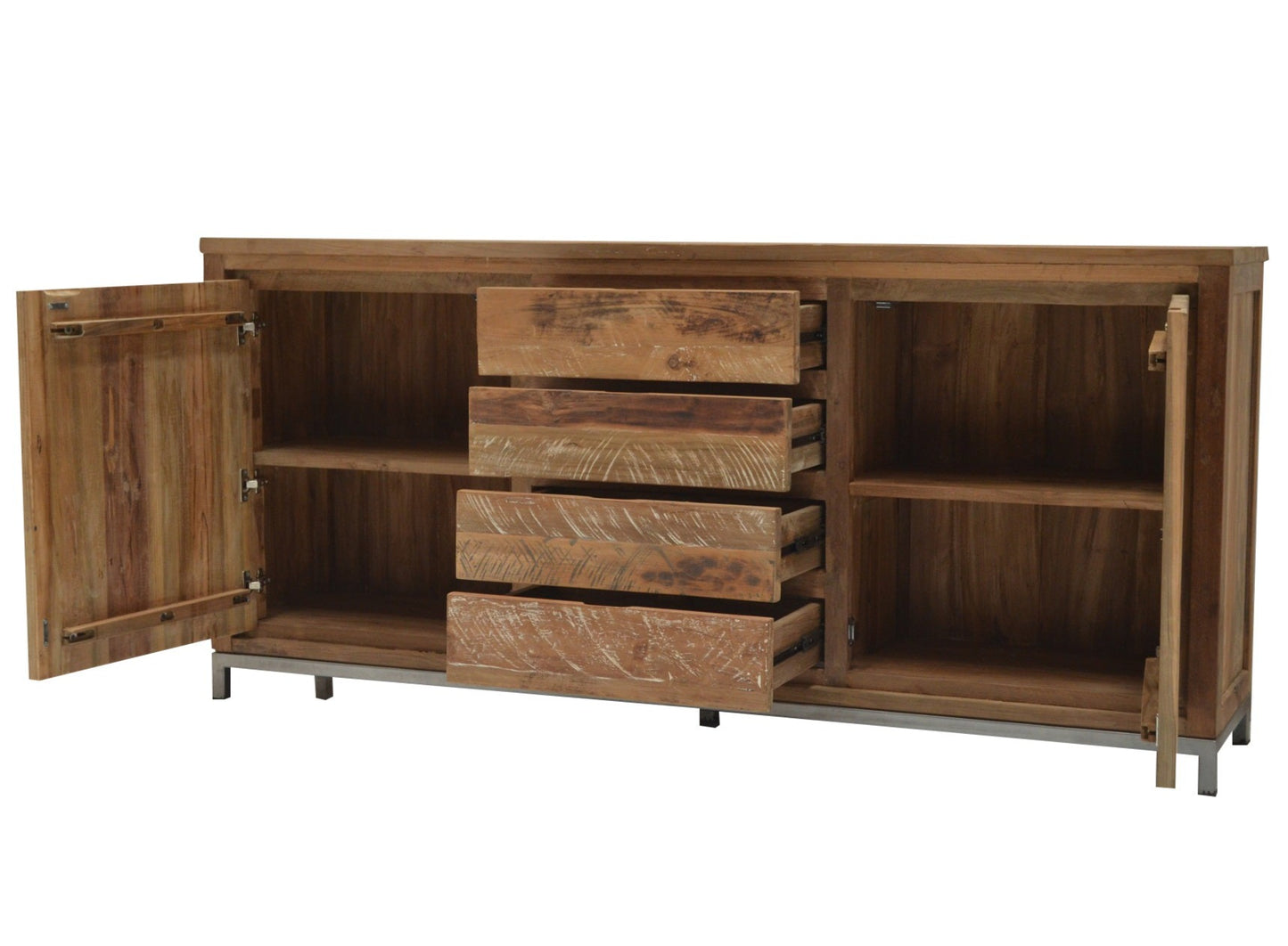 Teakhouten dressoir