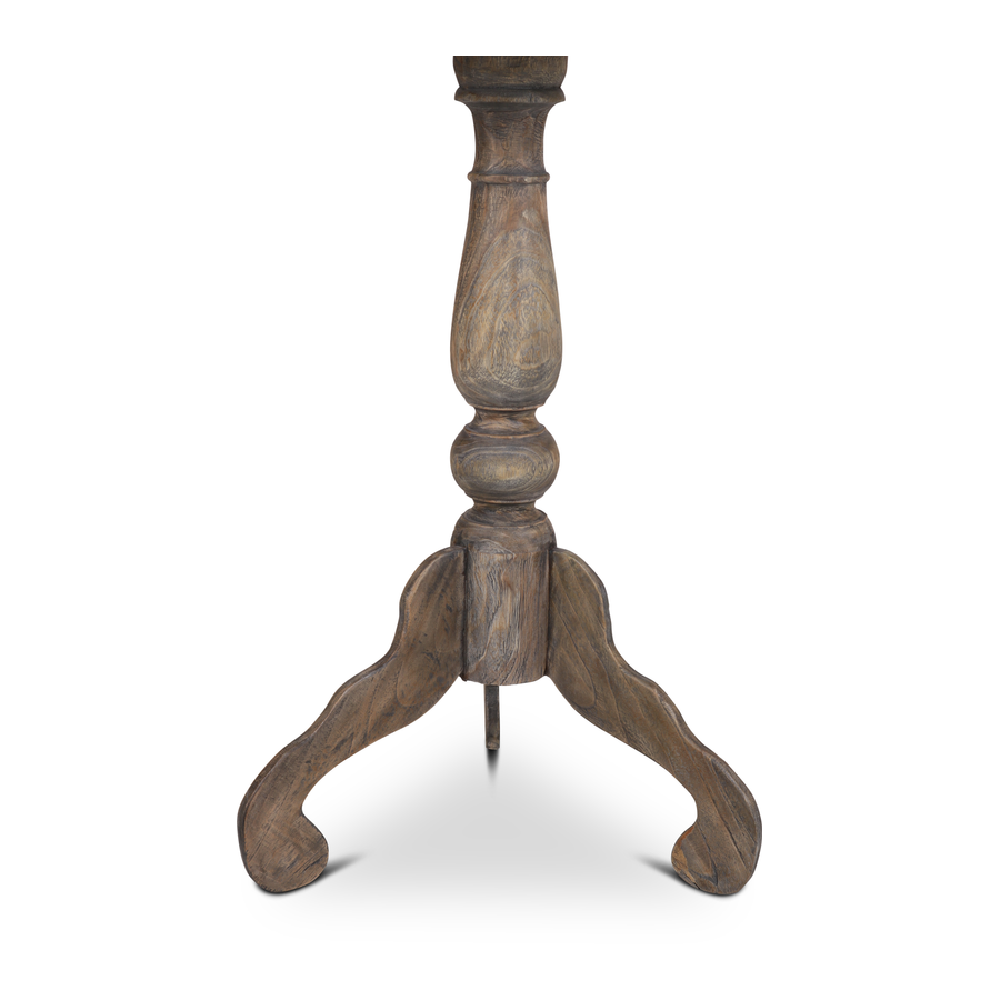 wijntafel hout donkergrijs