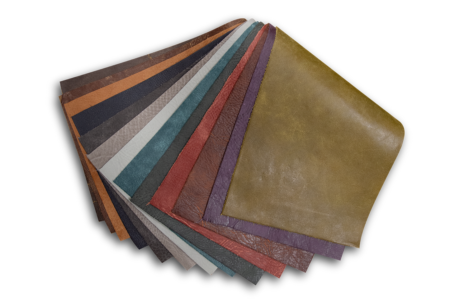 Idaho Hoekbank met 2,5-zitsstuk Leer (275 x 218 cm)