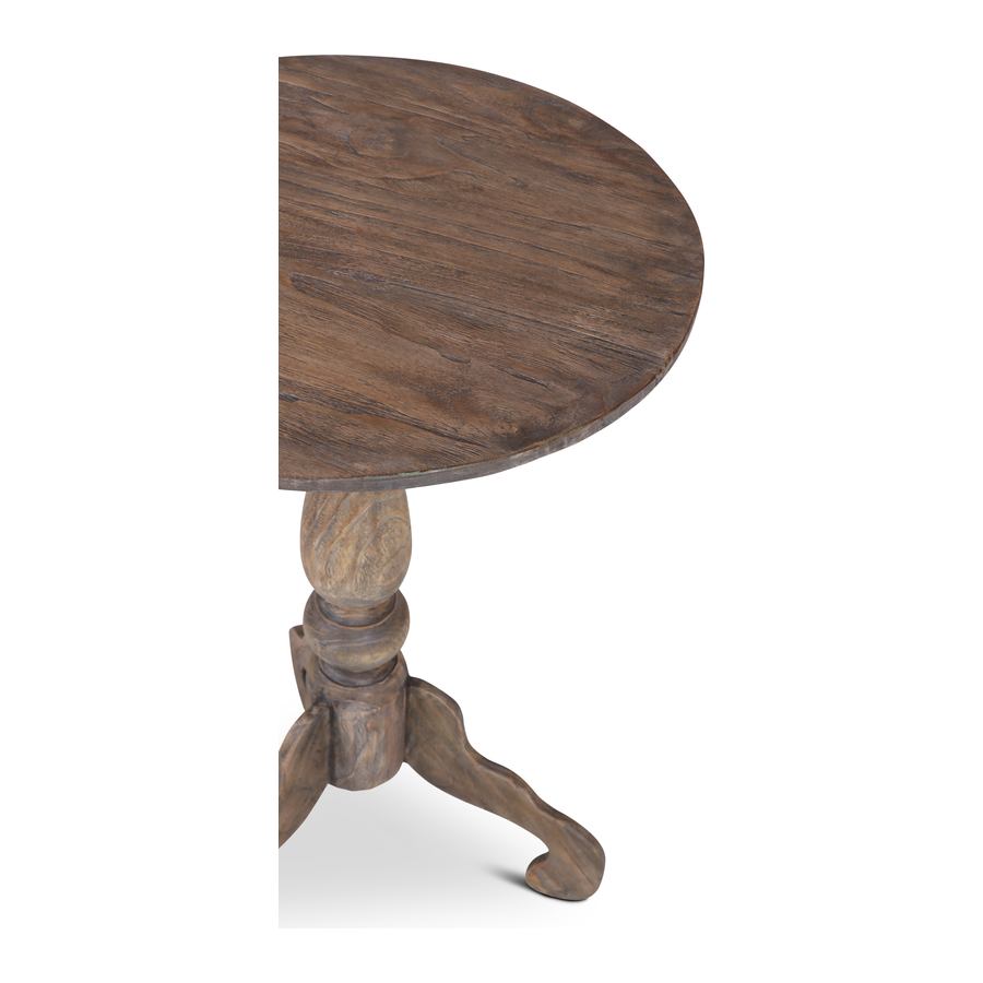 wijntafel hout donkergrijs