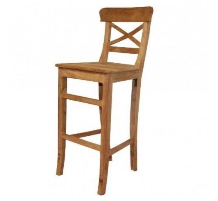 Teakhouten stoel
