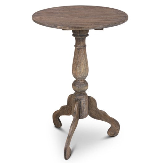 wijntafel hout donkergrijs