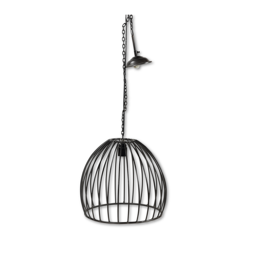 Hanglamp zwart metaal